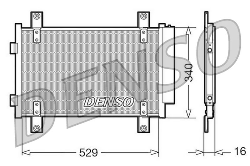 Denso Aircon Condenser DCN09049