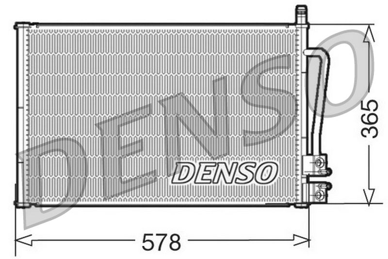 Model Condensor Denso Denso Aircon Condenser DCN10008 - ARKS4Cooling