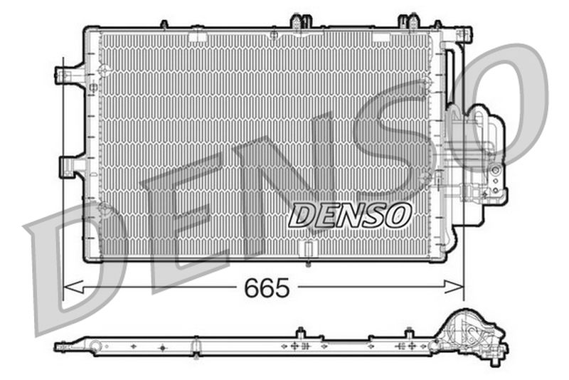 Model Condensor Denso Denso Aircon Condenser DCN20017 - ARKS4Cooling