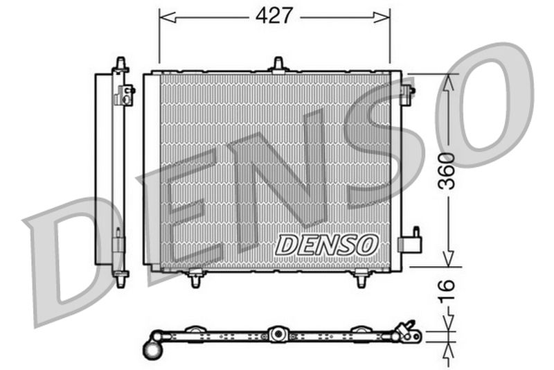 Denso Aircon Condenser DCN21009