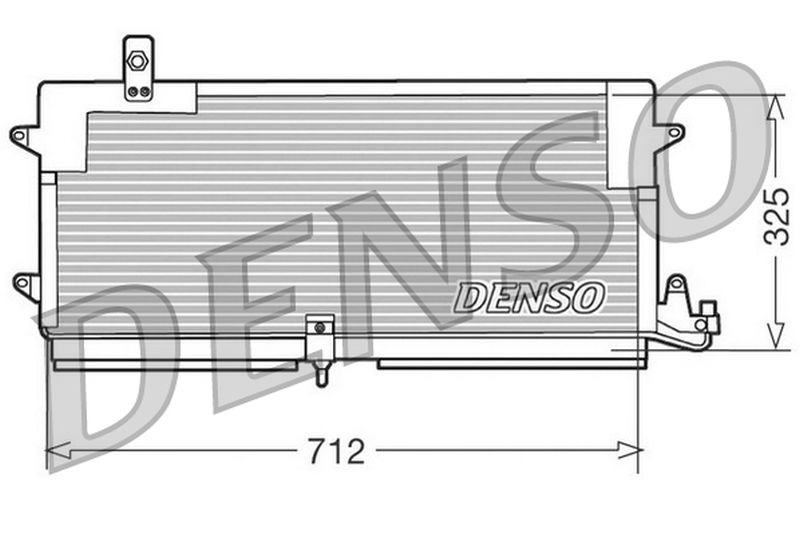 Model Condensor Denso Denso Aircon Condenser DCN32004 - ARKS4Cooling