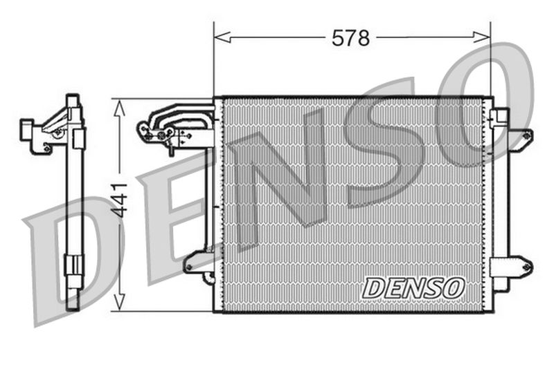Model Condensor Denso Denso Aircon Condenser DCN32030 - ARKS4Cooling