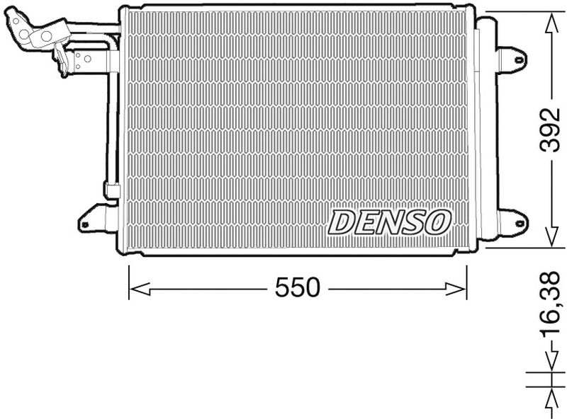 Denso Aircon Condenser DCN32032
