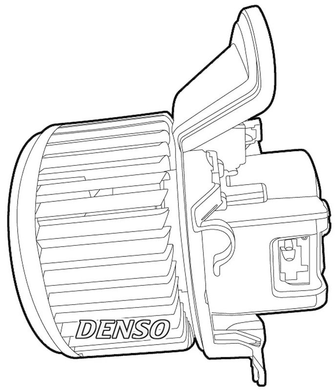 Denso Cabin Blower Fan DEA01211