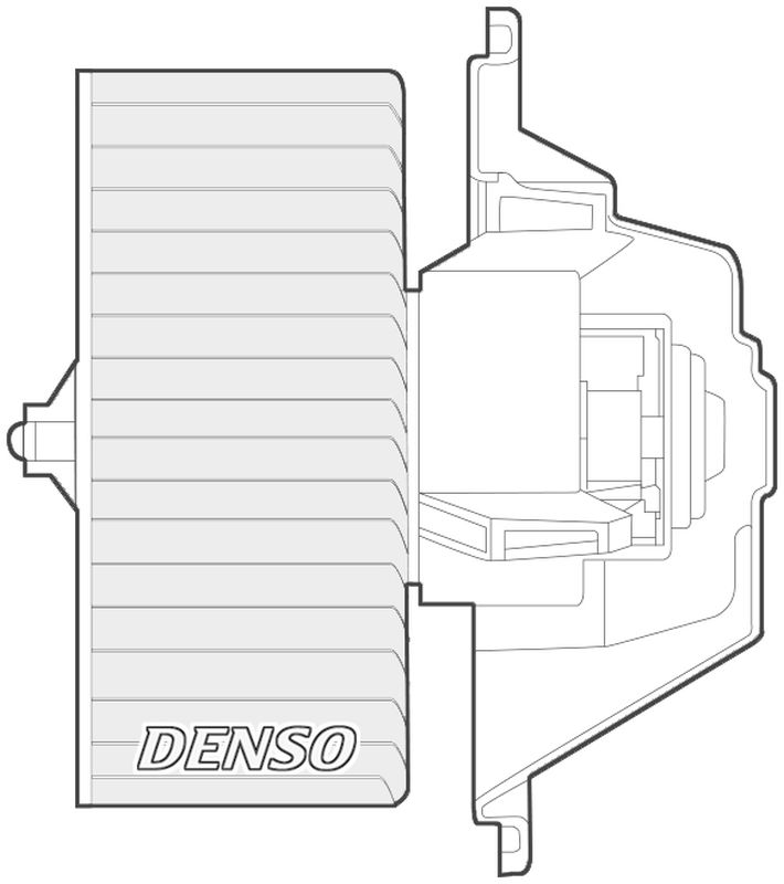 Denso Cabin Blower Fan DEA09004