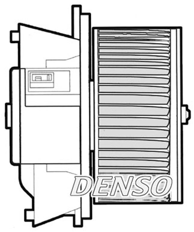 Denso Cabin Blower Fan (LHD) DEA09042