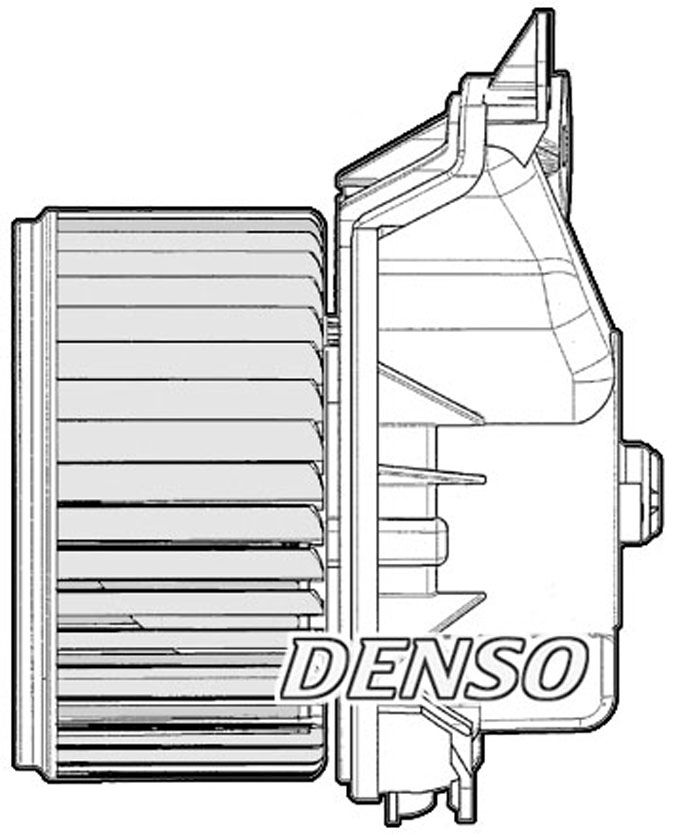 Denso Cabin Blower Fan DEA09047