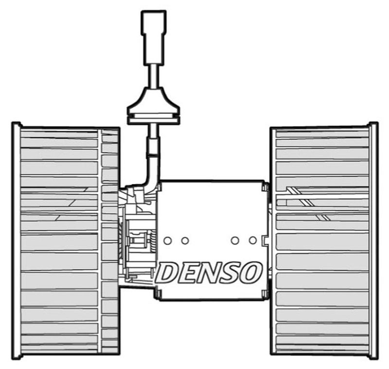 Denso Cabin Blower Fan DEA12001