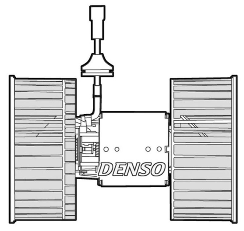 Denso Cabin Blower Fan DEA12002