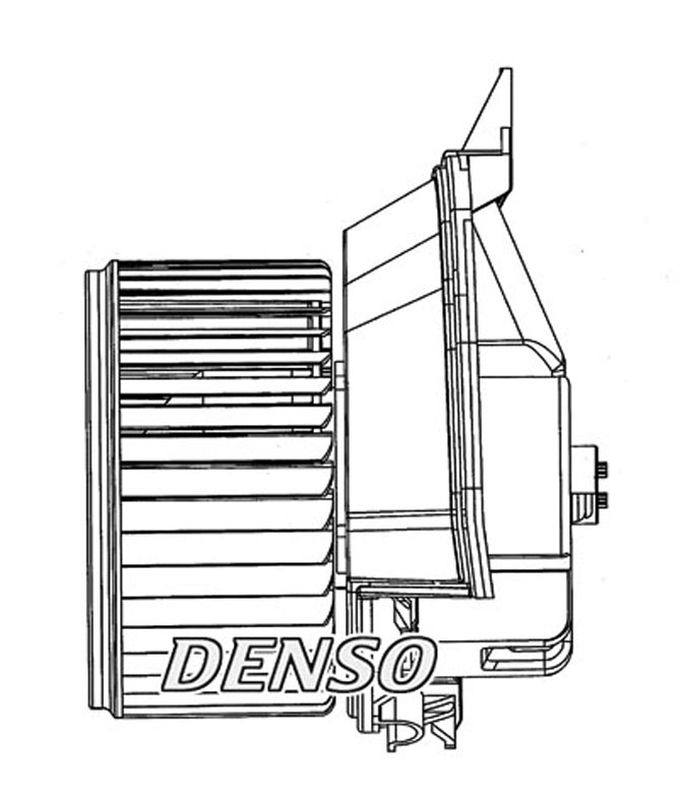 Denso Cabin Blower Fan DEA20200