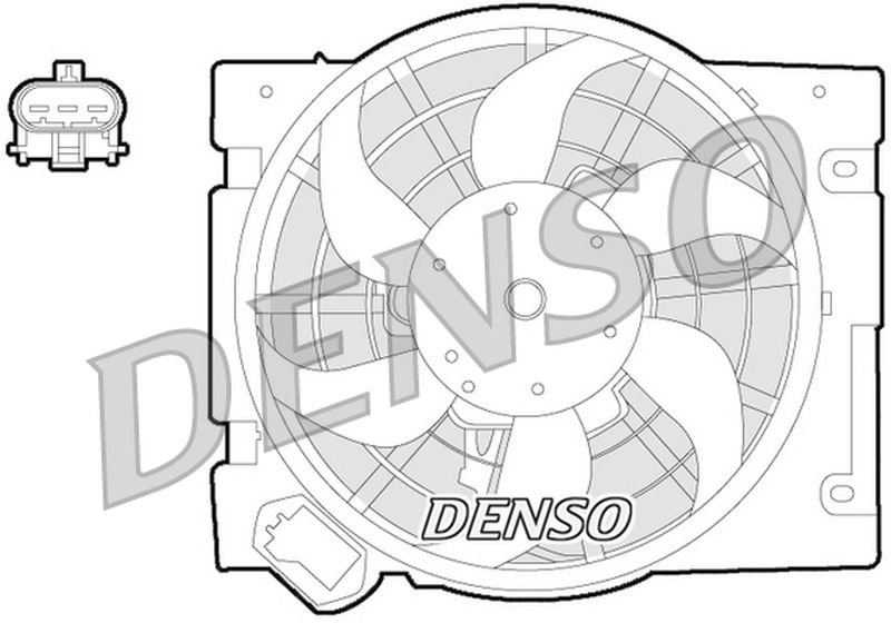 Denso Fan Module Denso Radiator Cooling Fan DER20013 - ARKS4Cooling