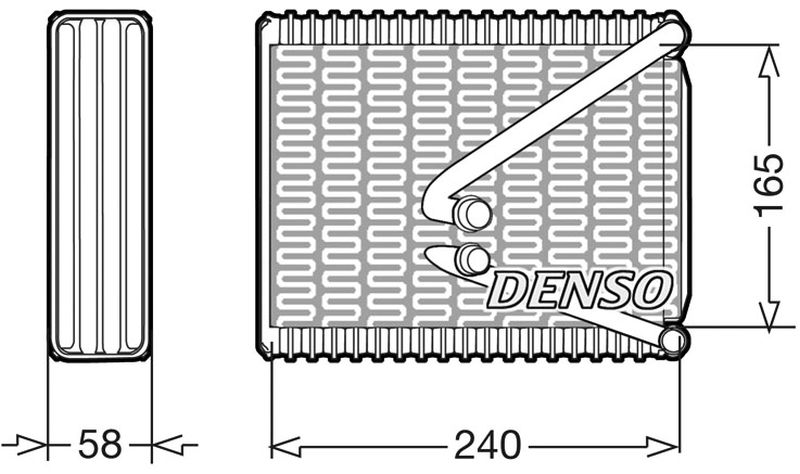 Denso Aircon Evaporator DEV09010