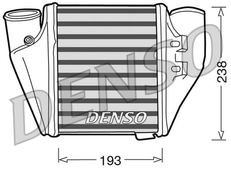 Denso Charge Air Intercooler DIT02007