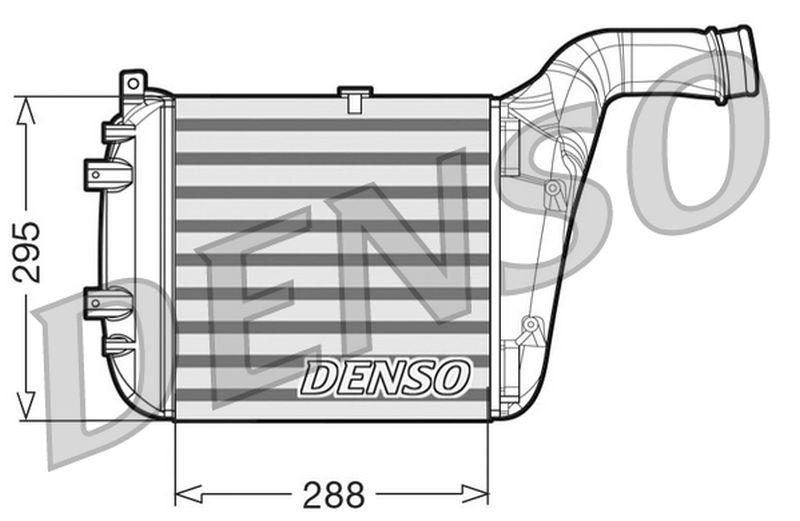 Denso Charge Air Intercooler DIT02030