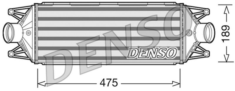 Denso Charge Air Intercooler DIT12002