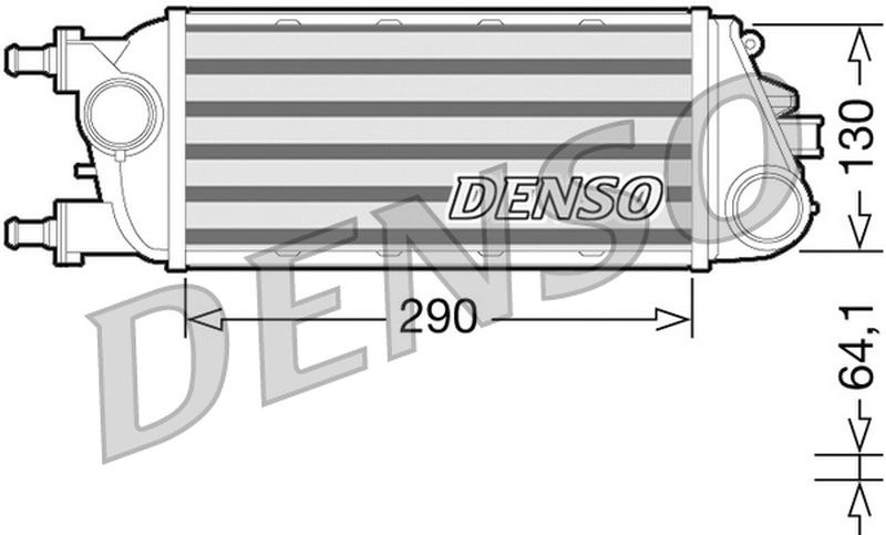 Denso Charge Air Intercooler DIT13003