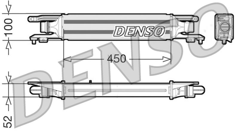 Denso Charge Air Intercooler DIT20001