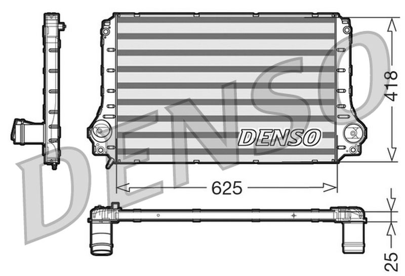 Denso Charge Air Intercooler DIT50003