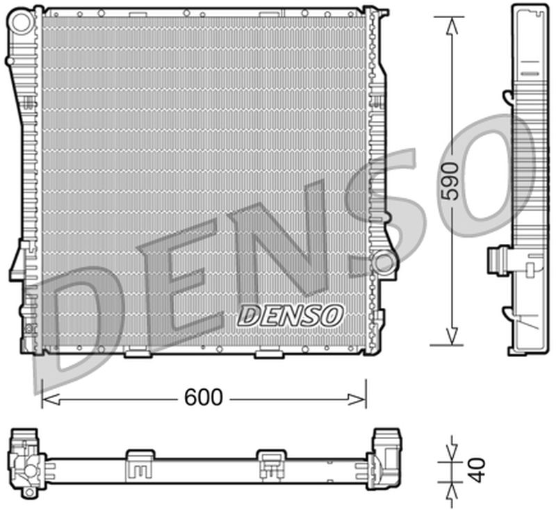 Denso Radiator DRM05114 - ARKS4Cooling