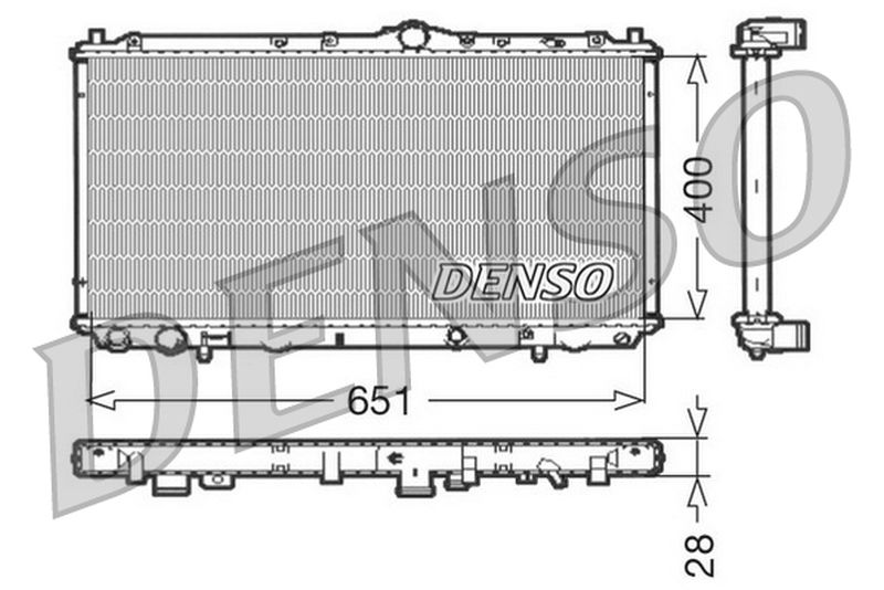 Denso Radiator DRM33060 - ARKS4Cooling