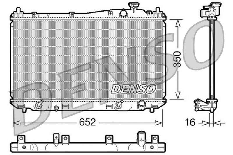 Denso Radiator DRM40019 - ARKS4Cooling