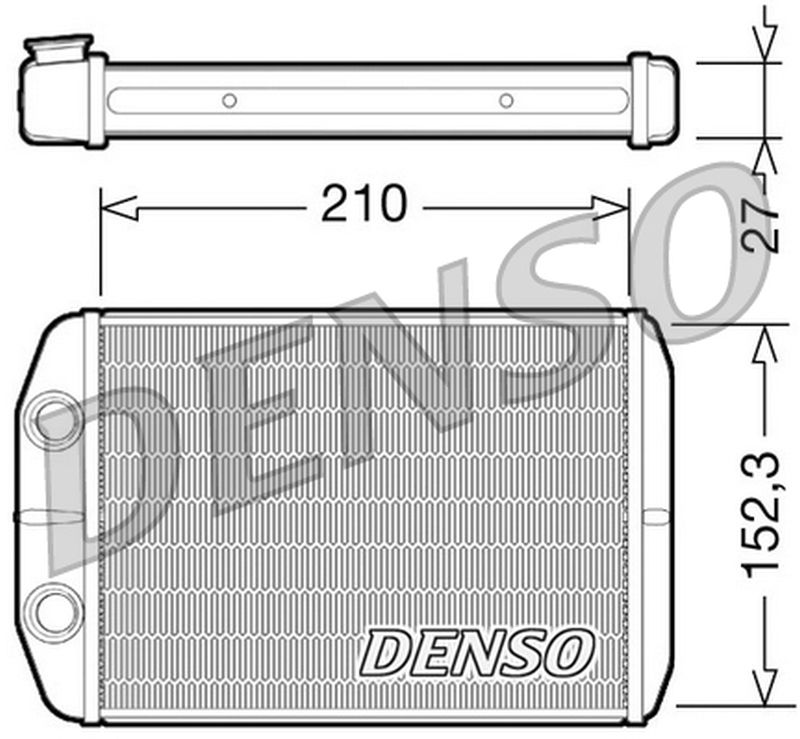 Denso Heater Core DRR09073