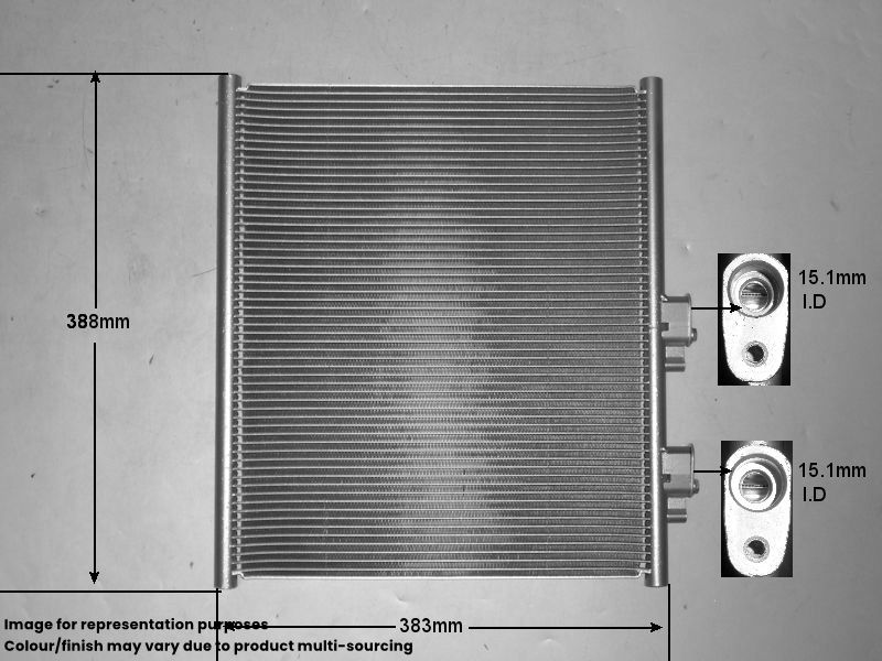 A4C Aircon Condenser for Porsche Taycan CON0144