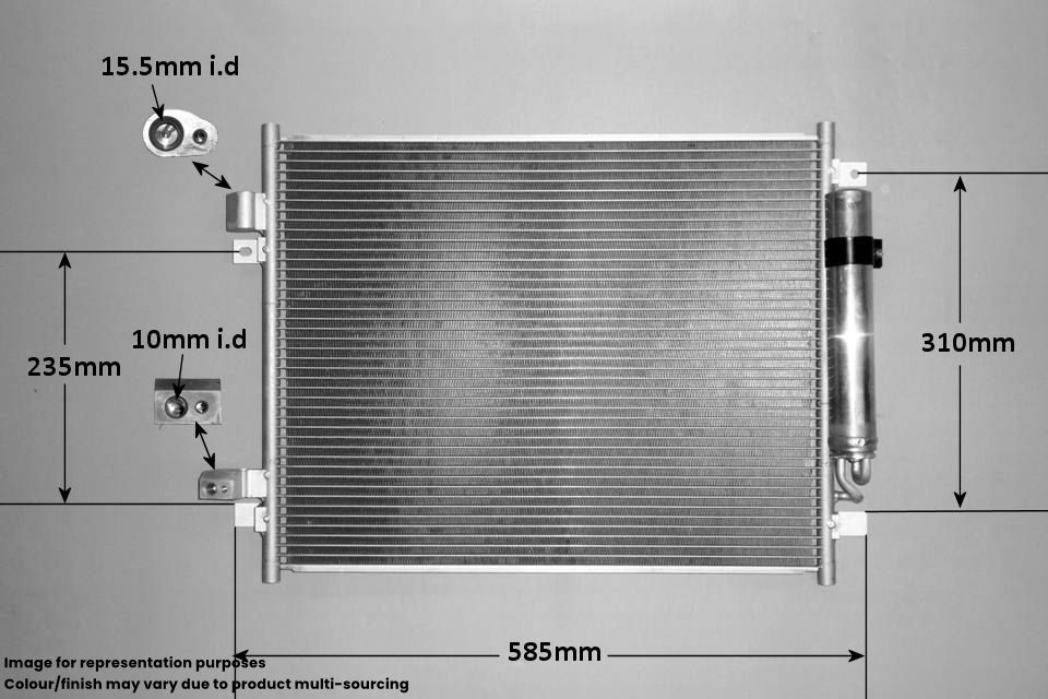 A4C Aircon Condenser CON6237