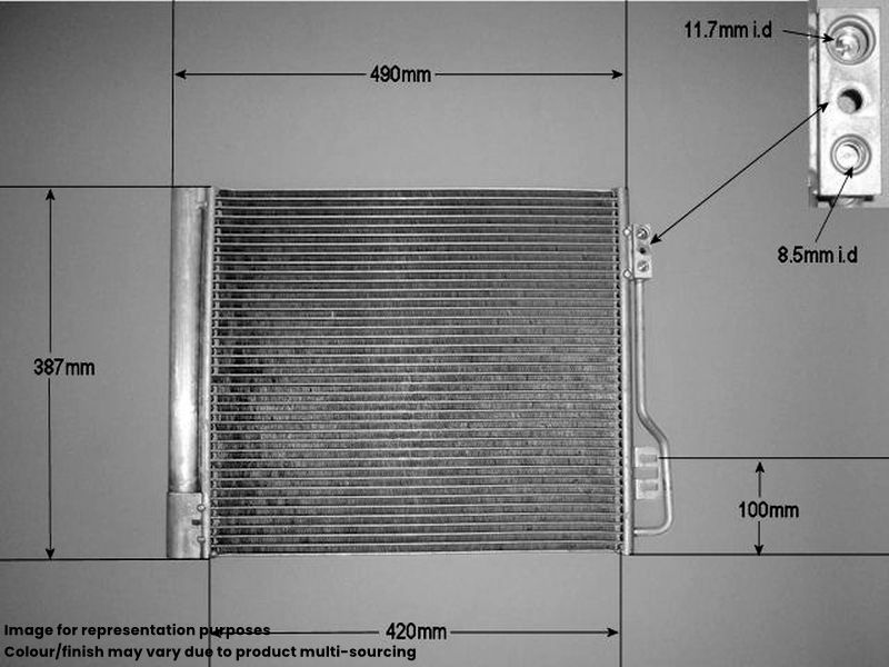 A4C Aircon Condenser CON9807