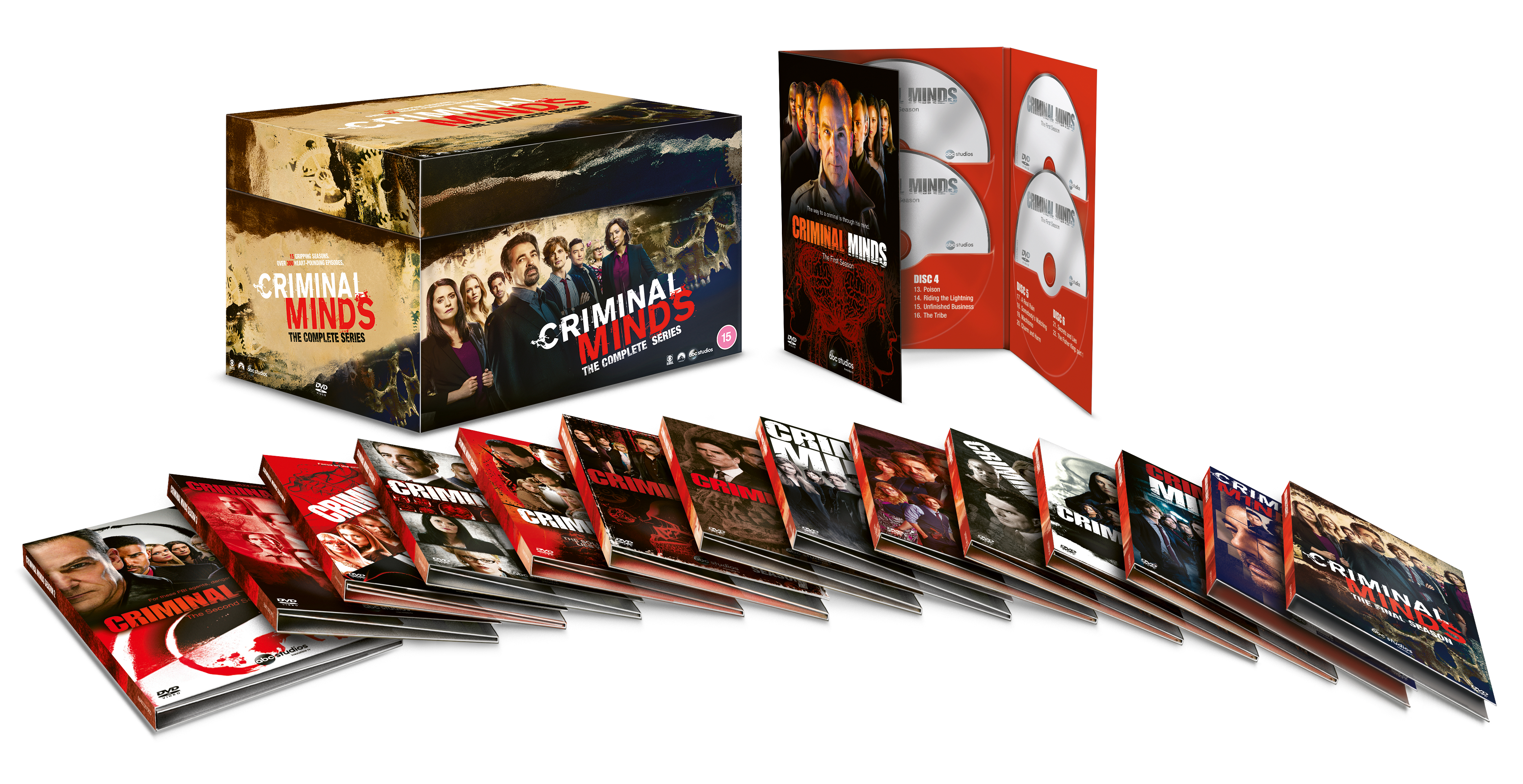 CRIMINAL MINDS 完全版 DVDコンプリートBOX CRIMINAL MINDS 完全版 DVDコンプリートBOX Criminal Minds