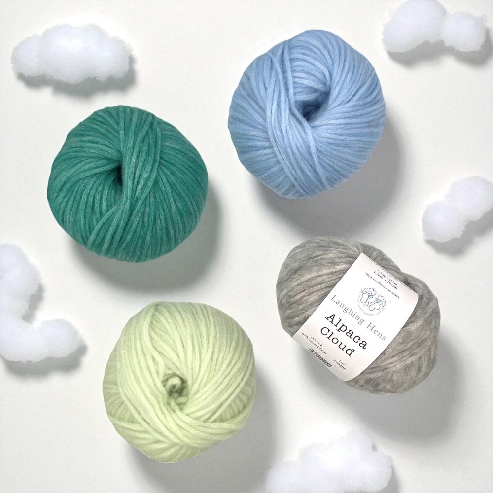 Aran Alpaka Wolke Garn weicher Pullover Grobstrick Häkeln Wolle alle Farben - Bild 135 von 238