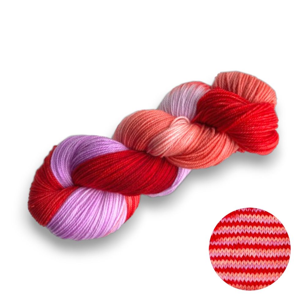 Manos Alegria Wool Yarn Knitting Hand Dyed Superwash Merino 4 Ply Sock Crochet