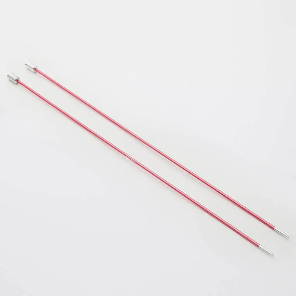 KnitPro Zing einspitzige Stricknadeln gerade 25 cm 35 cm 40 cm alle Größen