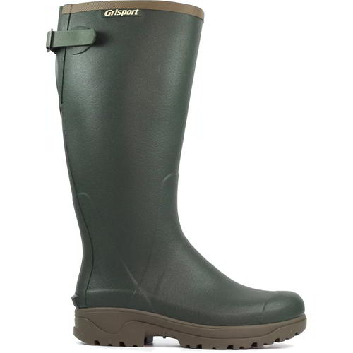 Grisport Stream II Mens Green Tall Neoprene Wellington Boots Wellies Size UK 7-1 - Produktbild 1