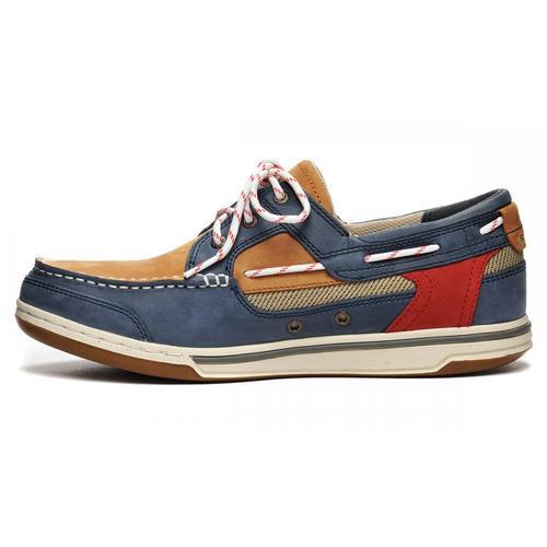 Sebago Triton Legacy Mens Blue Leather Boat Deck Shoes Size 8-12 - Produktbild 7