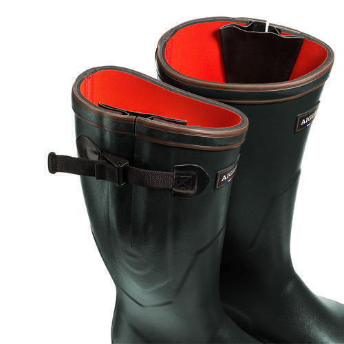Aigle Parcours 2 ISO Mens Womens Neoprene Adjustable Boots Wellies Bronze - Produktbild 2