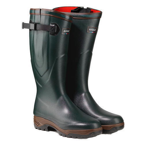 Aigle Parcours 2 ISO Mens Womens Neoprene Adjustable Boots Wellies Bronze - Produktbild 5